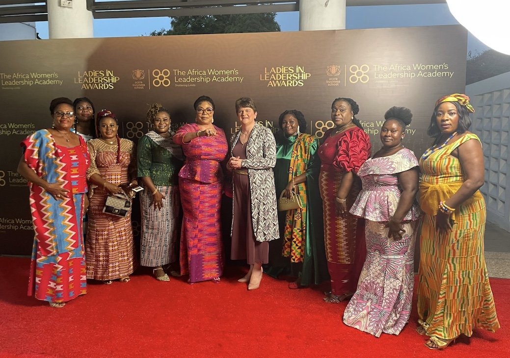 Arlene & women graduates